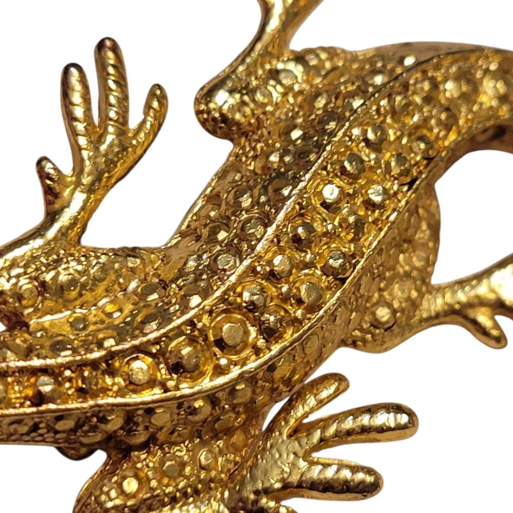 Vintage Lizzard Brooch - Picture 4 of 6